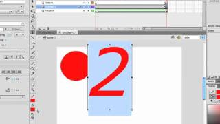 Adobe Flash Cs5 Shape Tweening tutorial