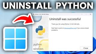 How To Completely Uninstall Python From Windows 11/10 - Full Guide