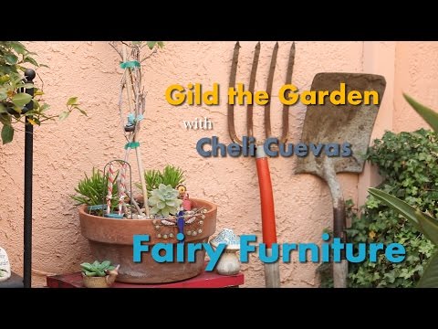 Fairy Garden Furniture!!! DIY Fairy Garden Furniture!!! DIY
