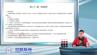 33、特别程序—2018法考民事诉讼法—戴鹏