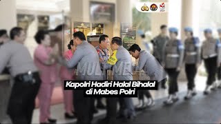 Kapolri Hadiri Halal Bihalal di Mabes Polri