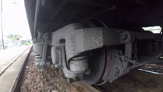 Thai Railway : ช่วงล่างรถไฟโดยสารไทยและเบรครถไฟไฟแลบ เป็นอย่างไรมาดูกัน Thai Passenger Train Wheel