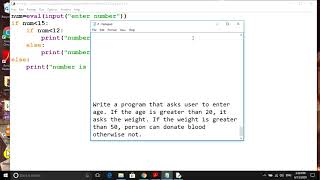 Nested if else in Python