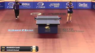 2015 Qatar Open WS PR GRUNDISCH Carole FRA vs HUSSAIN Kholoud QAT