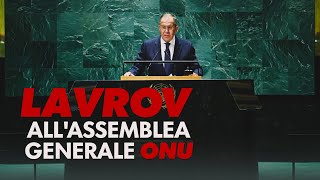 Lavrov all'Assemblea Generale ONU: "In Italia, Germania e Giappone pericolosi rigurgiti nazisti"
