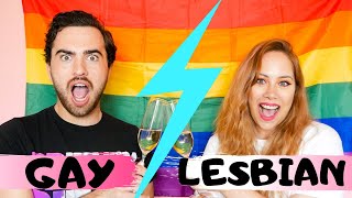 LESBIAN VS GAY | Cliches, stereotypes and assumptions... TRUE OR FALSE? | A PRIDE MONTH SPECIAL