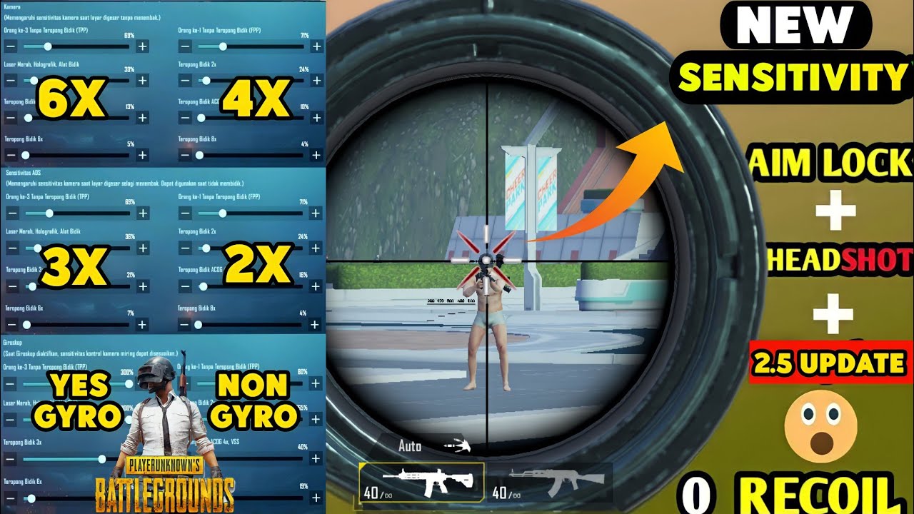 NEW BEST SENSITIVITY SETTINGS IN 2023🔥 ZERO RECOIL IN PUBG MOBILE/BGMI ...