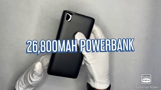 CONXWAN 26,800mah powerbank unboxing