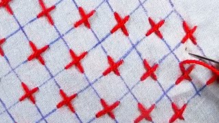 hand embroidery amazing bangladeshi traditional nokshi kantha stitch tutorial