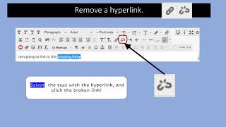 The Basics of using the Blackboard Text Editor