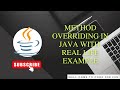 Method Overloading in java with Real life Example #java #methodoverloading
