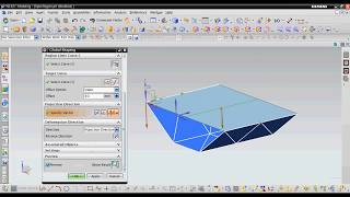 Siemens NX | CAD | Surface | Global Shaping | Open Region