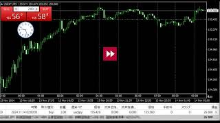 2024年11月14日仲値トレード
