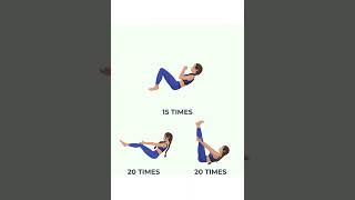 ABS and hips workout for women at home #shorts