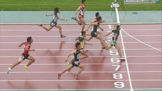 スロー動画 男子100m決勝 第71回北海道高校陸上競技選手権大会