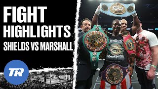 Claressa Shields Becomes Undisputed Champion Again Beating Savannah Marshall | HIGHLIGHTS