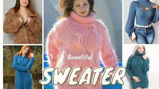 New Sweater Cardigan designs for girls and women | #sweaterdesign #sweater #cardigan