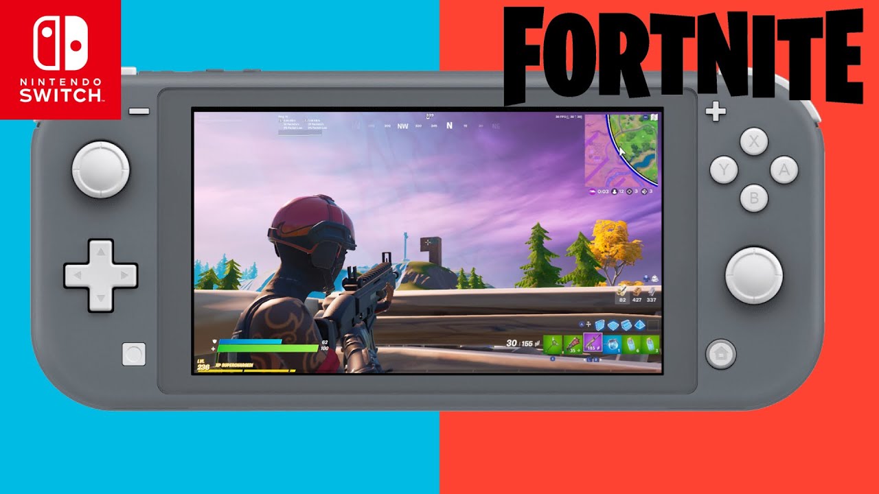 Fortnite Gameplay On The Nintendo Switch Lite (Part I Don’t Know) - YouTube