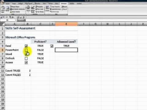 How to Add a Check Box Control to an Excel Form How to Add a Check Box Control to an Excel Form