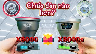 ❓(SO SÁNH) Đèn Đội Đầu X8000 \u0026 X8000s, Chiếc Nào Hơn?