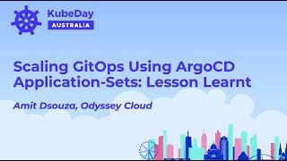 Keynote Scaling GitOps Using ArgoCD Application Sets Lesson Learnt