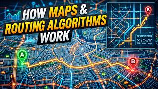 How Maps and Routing Algorithms Work – Finding the Fastest Route Without Thinking About It.