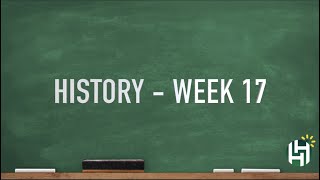 CC Cycle 3 Week 17 History
