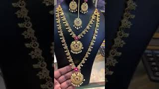 chilakalapudi jewellery//chilakalapudi one gram gold jewellery//cz jewellery//