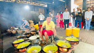 THE MOST UNIQUE BANH XEO AT THE TEMPLE IN THE WEST I HiepVlog #381