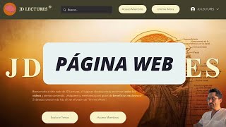 Cómo Usar la Página Web | JD LECTURES