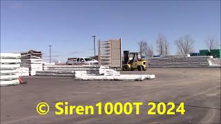 Testing out my Whelen WPS-3000 at my work place (MANS Lumber) February 24th, 2024