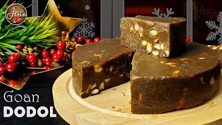 DODOL RECIPE | AUTHENTIC GOAN DODOL | TRADITIONAL GOAN SWEET | GOAN CHRISTMAS SWEET | GOAN DODOL