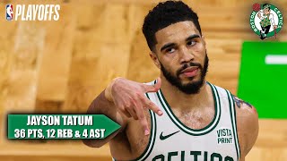 JAYSON TATUM MAKING HISTORY 👏 Drops 9TH-STRAIGHT 30-PIECE vs. Pacers in ECF Game 1 | NBA on ESPN