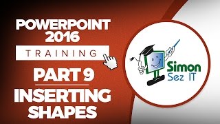 PowerPoint 2016 for Beginners Part 9: Inserting Shapes