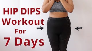 Hips dips workout for 7 DAYS | Chloe Tings Hip Dips 10 minute Side Booty workout