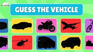 Silhouette Showdown: Vehicle Guessing Game 🚗🚙 | Fun Vehicle Challenge!