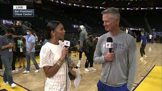 We would not be here without Andrew Wiggins - Steve Kerr | NBA Today