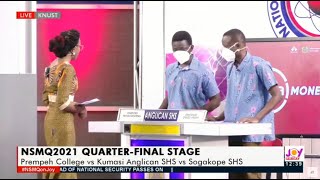 8th Quarterfinal Contest: Prempeh College vs Kumasi Anglican SHS vs Sogakope SHS