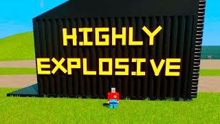 Lego HIGHLY Explosive Crashes | Brick Rigs