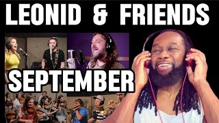 LEONID AND FRIENDS September REACTION - Earth wind and fire cover! Absolutely fantastic!