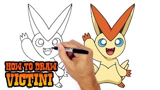 How to Draw Pokemon | Victini
