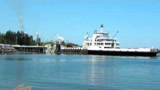 BC Ferries Crofton Time Lapse loading cars.