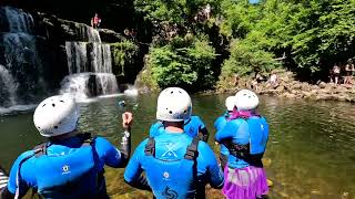 Canyoning Highlights Brecon Beacons - With Big Blue Adventures