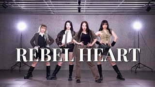 [MIRRORED] IVE(아이브) - REBEL HEART 4인 버전 | 4 members DANCE COVER | 레블하트 안무 거울모드 커버댄스