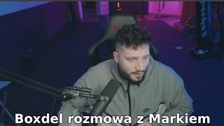 Boxdel rozmawia z Markiem*Marek był zastraszany przez Załęckiego,szukał go w jego szkole*