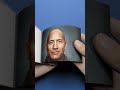 If The Rock Changed Into An Old Pirate FlipBook #dwaynejohnson #flipbook #shorts