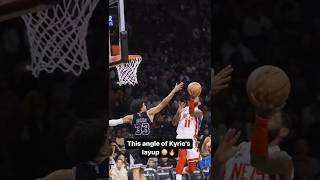 Kyrie Irving's layup vs Spurs #shorts NBA