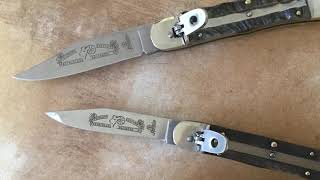 Hubertus Leverlock Pocket Knives