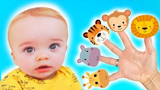 Baby Chris Learning Animals at the Zoo | Vlad and Niki