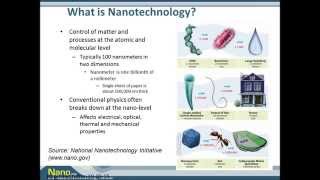 Nanotechnology 101 The Biggest Thing You've Never Seen